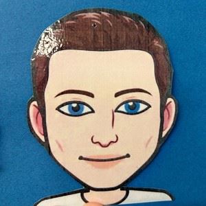 Dr John Williams cartoon image